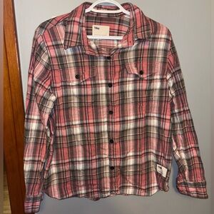 Tilley Pink Flannel Shirt